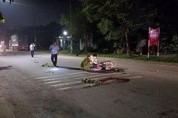 Xe tải tông trực diện xe máy, 2 thanh niên tử nạn tại chỗ