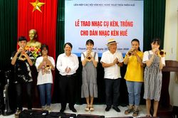 Dàn nhạc kèn hơi ở Huế 'hồi sinh'