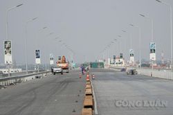 Cầu Thăng Long sẽ chính thức thông xe vào ngày 7/1/2021