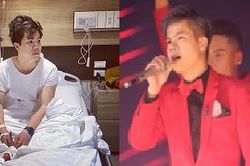 Đinh Mạnh Ninh kiệt sức nhập viện nhưng vẫn đi diễn giao thừa chung vui với khán giả