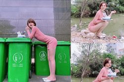 Trần Đức Bo 'uốn éo' ở bãi rác, tổ chức sinh nhật cho người tình 6 năm