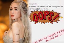 Fan xin bí quyết dưỡng trắng da, Elly Trần hiến kế làm đẹp nhưng sao thấy sai sai
