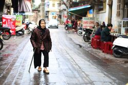 Đường làng lát đá ở Bắc Ninh gần trăm năm vẫn bền đẹp