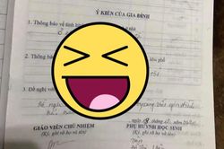 Lời 'bóc phốt' con trai của phụ huynh trong sổ liên lạc gửi giáo viên khiến dân mạng cười ngất