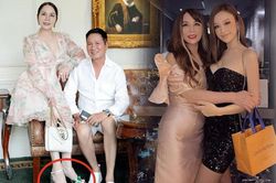 Mẹ chồng Huyền Baby trẻ trung như thể chị gái của con dâu