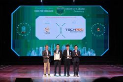 TECHPRO nhận giải thưởng 'Thành phố thông minh Việt Nam 2020'