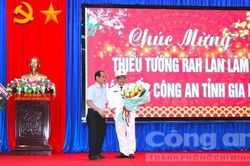 Giám đốc Công an Gia Lai được thăng hàm Thiếu tướng