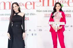 Hoa hậu Đỗ Thị Hà và Mai Phương Thúy khoe nhan sắc 'một 9 một 10' trên thảm đỏ ra mắt phim
