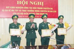 Nghệ An: Rút kinh nghiệm công tác đấu tranh chuyên án, vụ án về ma túy