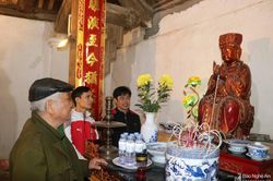 Chiêm ngưỡng hệ thống tượng quý ở di tích Quốc gia đặc biệt Đình Hoành Sơn