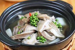 Dạ dày hầm tiêu xanh - món ngon bổ dưỡng cho bà bầu