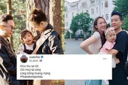 Mang bầu lần 2, bà xã Justatee khiến nhiều người 'ghen đỏ mắt' vì thân hình, da dẻ còn 'mướt' hơn trước