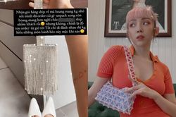 Order hàng online miệt mài, Tóc Tiên chưng hửng khi nhìn vào món đồ mình đã đặt