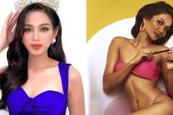 Hoa hậu Đỗ Thị Hà mặc váy cúp ngực nóng bỏng, H'Hen Niê 'đốt mắt' với bikini