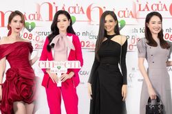 Họp báo 'Em là của em': Hoa hậu Đỗ Thị Hà đọ sắc Ngọc Trinh, Nhã Phương và loạt sao Việt trên thảm đỏ