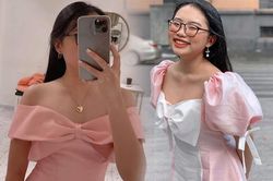 Đón 2021, Phương Mỹ Chi thêm tuổi thêm gợi cảm: Tự tin diện váy trễ nải không thua đàn chị