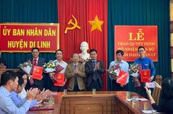 Di Linh: Công bố Quyết định bổ nhiệm, điều động cán bộ