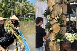 Á hậu Thúy An tất bật chuẩn bị đám cưới ở quê nhà