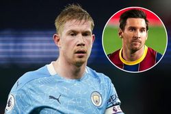 Vì Messi, Man City phũ phàng với công thần De Bruyne