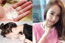 Bôi phấn rôm lên mặt rồi úp vào nước bạn sẽ thấy điều 'thần kỳ' trong 2 phút