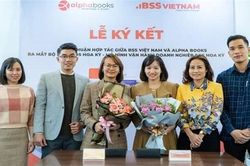 BSS Việt Nam ký hợp tác chiến lược với Alpha Books