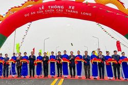 Cầu Thăng Long hoàn thành sửa chữa và thông xe, kết nối đồng bộ toàn tuyến Vành đai 3