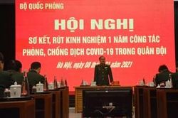 Bộ Quốc phòng tổ chức Hội nghị trực tuyến sơ kết rút kinh nghiệm công tác phòng, chống dịch Covid-19
