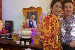 NS Hoài Linh thờ phụng NS Chí Tài tại nhà thờ Tổ 100 tỷ