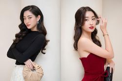 Chị em Đỗ Mỹ Linh, Lương Thùy Linh khoe sắc cùng nhau, đẹp bất phân thắng bại