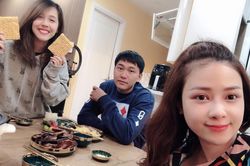 Mũi trưởng Long và Hậu Hoàng hội ngộ sau 'Sao Nhập Ngũ', fan càng tích cực đẩy thuyền