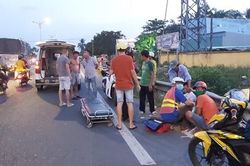 Va chạm giao thông, người đàn ông bị dập nát bàn tay