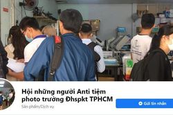 Sau loạt group anti nghệ sĩ, xuất hiện trang anti... tiệm photocopy trong trường Đại học