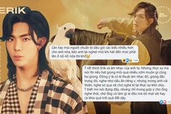 Erik thành chủ đề tranh cãi trước ngày ra MV mới: Kẻ chê kĩ năng, người hết lòng bênh vực