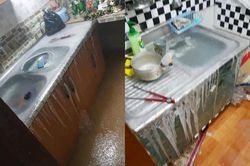 18 độ, cô gái Việt ở Hàn làm theo bí kíp chống đóng băng đường ống nước và nhận kết đắng