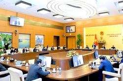 Khai mạc Phiên họp thứ 52 của Ủy ban Thường vụ Quốc hội