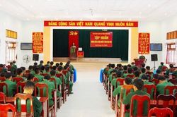 Khai mạc lớp tập huấn cán bộ khung huấn luyện chiến sĩ mới năm 2021
