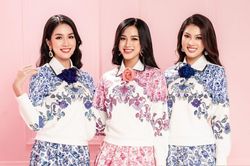 Học Hoa hậu Đỗ Thị Hà và hai nàng Á hậu cách chọn trang phục xinh tươi mùa Lễ Tết