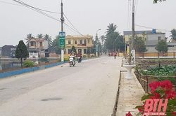 Xã Hoằng Đại 'về đích' nông thôn mới nâng cao