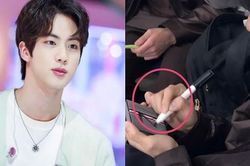 Phát hiện thói quen 'kỳ lạ' của Jin BTS khi dùng điện thoại