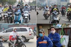 Người Sài Gòn co ro trong tiết trời lạnh 19 độ