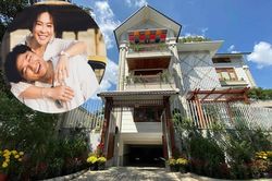 Biệt thự đầy hoa của diễn viên Quý Bình và bà xã doanh nhân