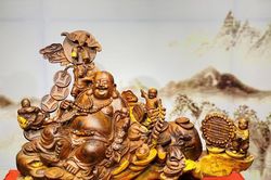 Sắm tượng trưng bày phòng khách tại Đồ gỗ Mạnh Sơn