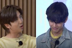 V BTS có hành động gây nghi vấn khi bị hỏi về mối tình đầu