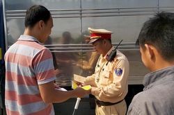 Tài xế xe đầu kéo trên cao tốc TPHCM - Trung Lương dương tính ma túy