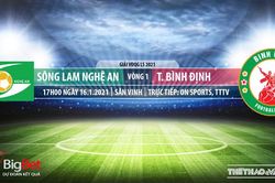 Soi kèo nhà cái SLNA vs Bình Định. VTC3. Trực tiếp bóng đá Việt Nam hôm nay