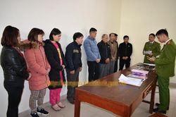 Bắt giữ 11 đối tượng đường dây ghi lô đề, thu giữ 1,2 tỷ đồng