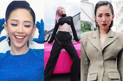 Tóc Tiên khoe eo thon bất chấp trang phục 'dị-độc-lạ'