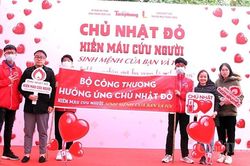Bộ Công Thương tiếp tục hưởng ứng 'Chủ nhật Đỏ' năm 2021