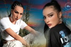 Hoa hậu Kỳ Duyên và siêu mẫu Minh Triệu tung bộ ảnh quảng bá thương hiệu riêng cực 'chất'