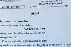 Giáo viên Gia Lai bị kiểm điểm vì ra đề Ngữ văn chứa nội dung nhạy cảm